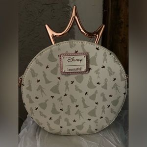 1 Loungefly Disney Beauty and the Beast Rose Crossbody Bag